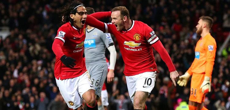 مانشستر يونايتد رونى فالكاو